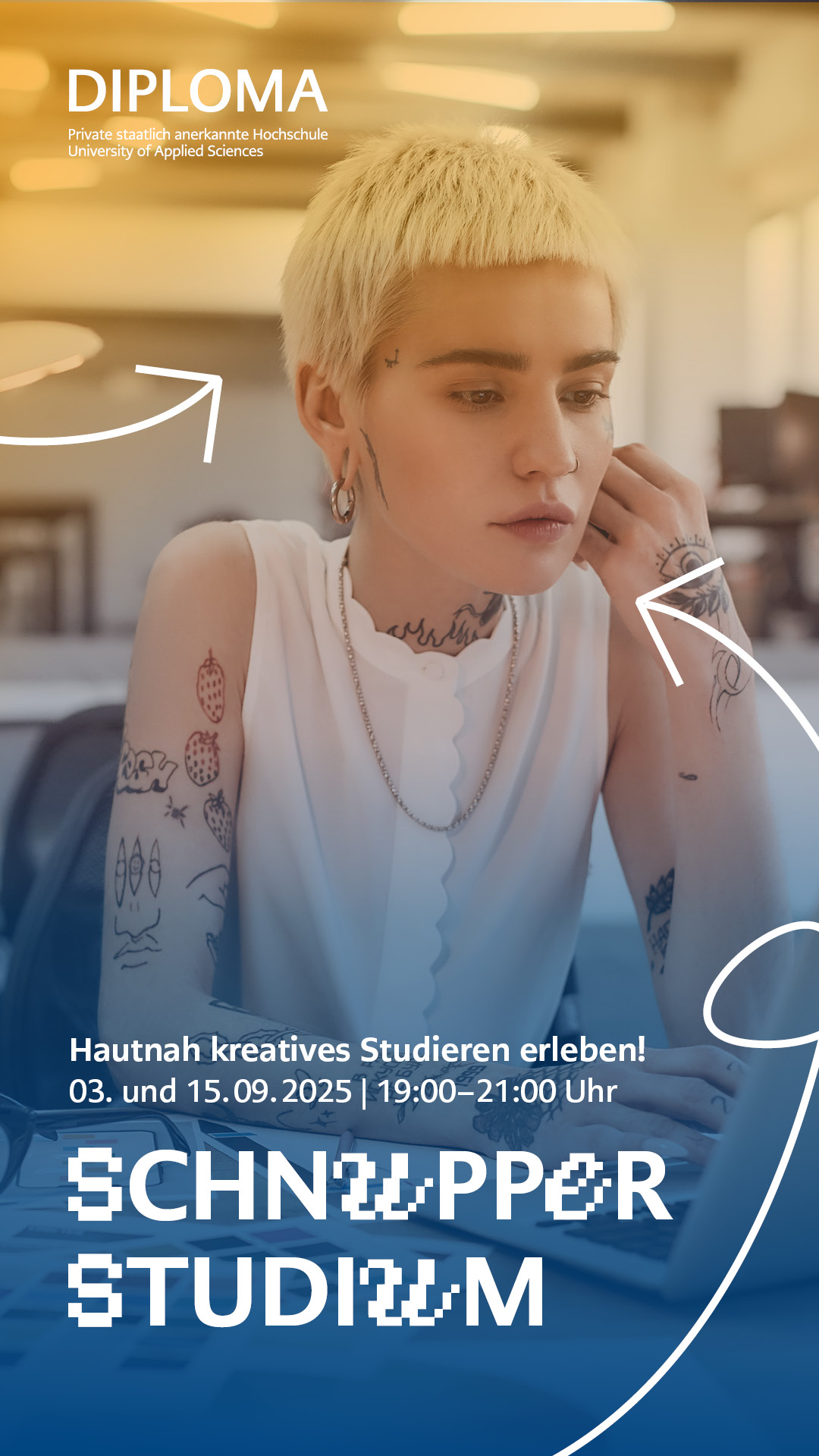 Schnupperstudium im Studienbereich Design & Medien | 15. September 2025