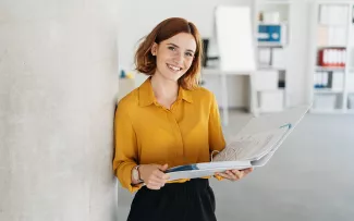 Studentin in der pädagogischen Weiterbildung