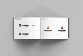 Logoentwicklung für Remember Schokolade im Flat Design