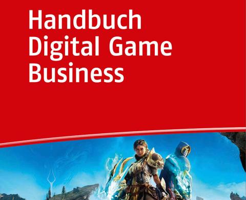 Cover des Buches „Handbuch Digital Game Business" von Prof. Dr. Giovanni Vindigni