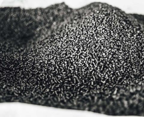 CO2-negative Kunststoffpellets CO2-negative Kunststoffpellets